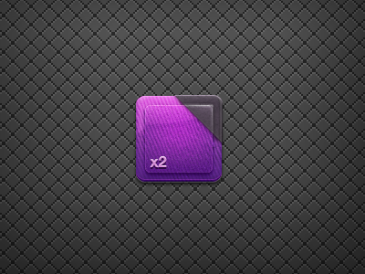 Swangle iPhone : Double Points Tile app color game iphone purple texture ui