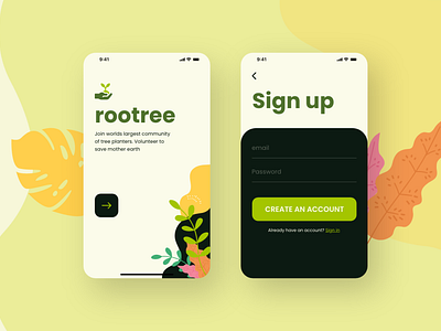 Daily UI Challenge #001 • Sign Up