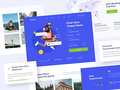 Vacansy Landing Page by Tantriono Sasongko for Omnicreativora on Dribbble