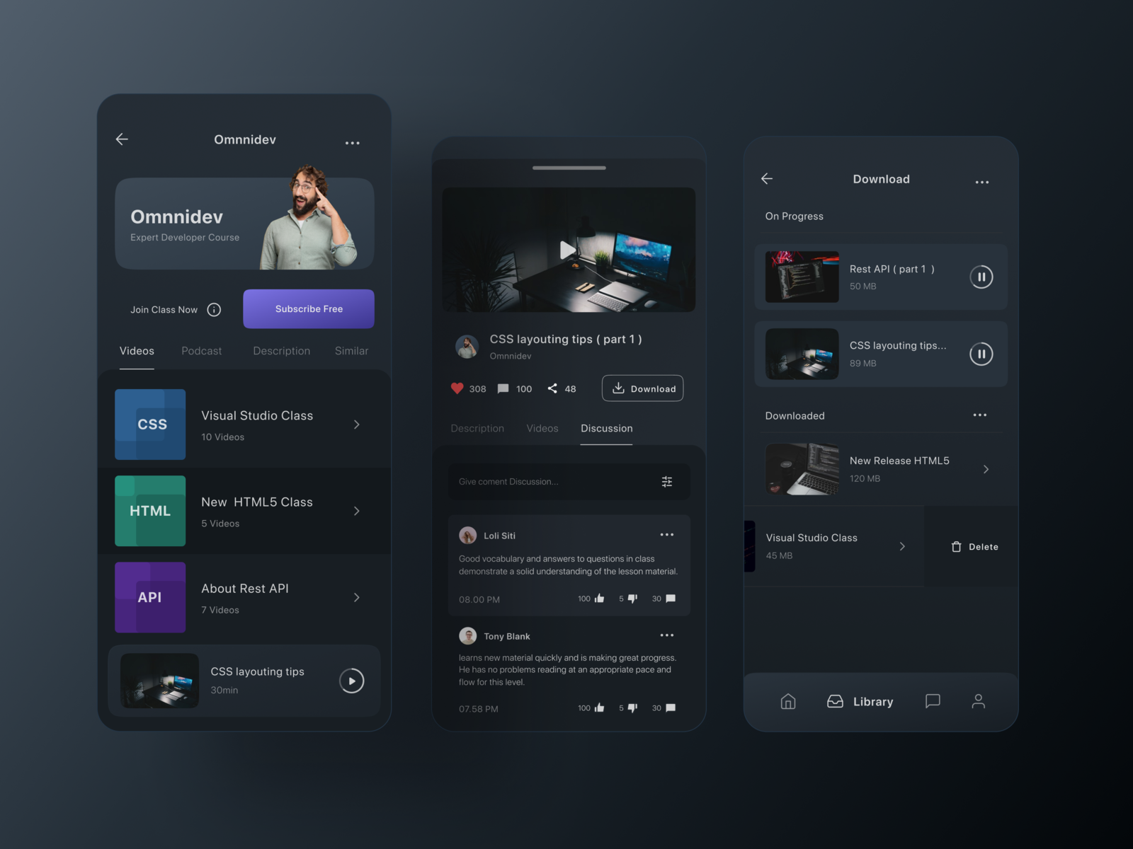 Sedasa Dark Mode App - Exploration by Tantriono Sasongko for ...