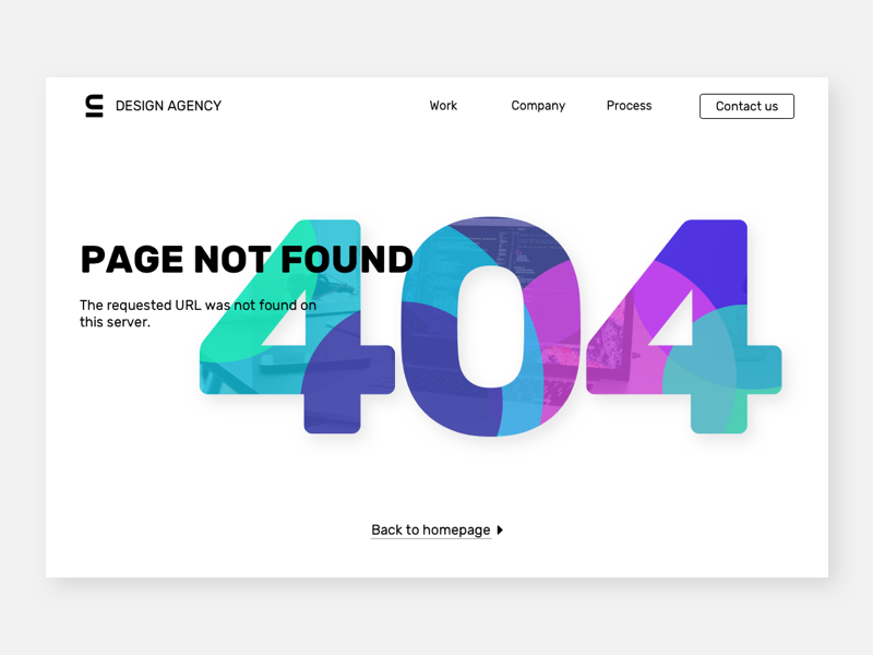 404 page web typography branding vector sketch ui interface design
