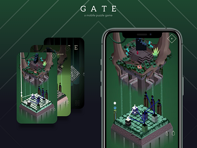 gate the puzzle game android game gate ios isometric mobile monument monument valley puzzle puzzle game