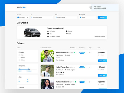 Concept Design for InstaCar