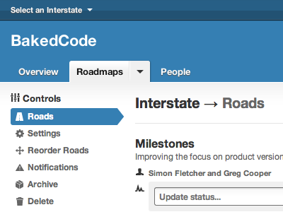 Interstate's Navigation