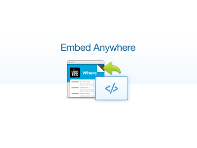 Embed Anywhere embed icon interstate interstateapp