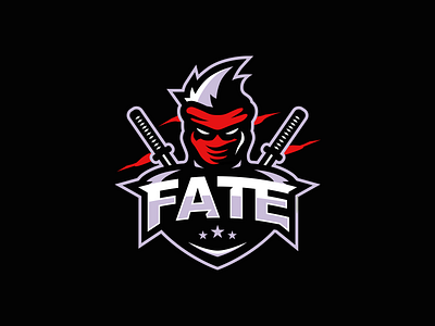 FATE. Logo for eSports team Warface. andrew lomakov branding design digitalart esport fate football graphicdesign illustration khl logo logotype mascot mascot logo nba sportartist sportdesign sports sportsart warface