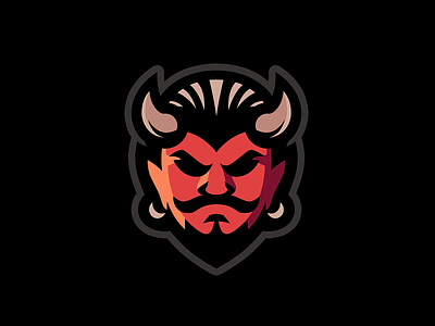 Devil logo branding design devil illustration logo logotype mascot mascot logo vector