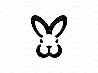 Letters MW WM Rabbit Logo for Sale