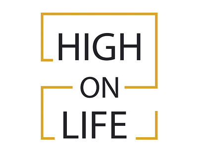 ஐ + high on life creative design illustraion logodesign