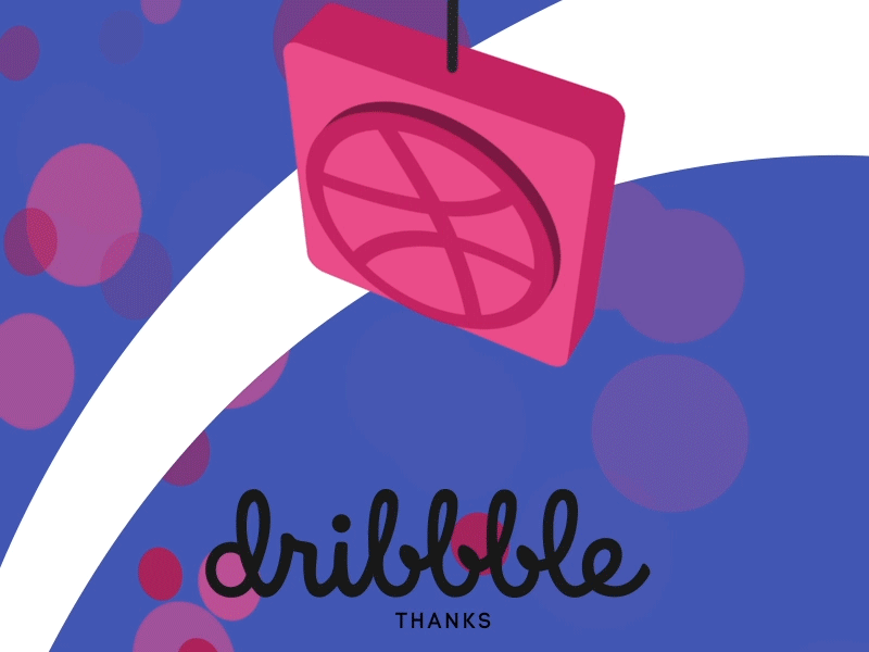 Thank you! Dribble aemotion after aftereffects animation 2d gif gif animated illustration motion motion design school motiondesign welcome welcomedribbble