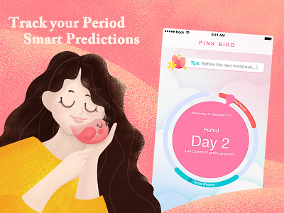 Illustration for App PinkBird
