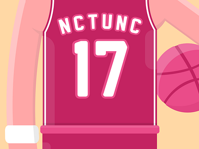 Hello Dribbble 2d basketball debut first shot flat hello illustration player