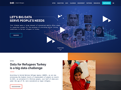 Data For Refugees Web Site