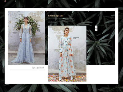 Vakko Couture Landing Page design fashion landing web