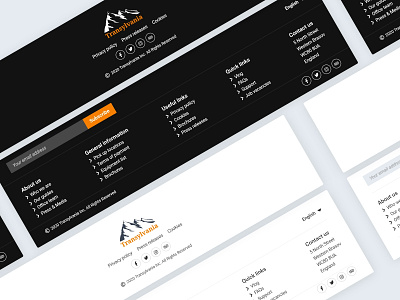 Footer UI Design | UI Components (part 2)