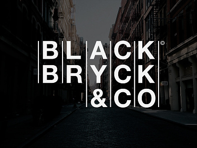 Black Bryck & Co architecture cardboard coffee shop construction helvetica modern organic repetition simple