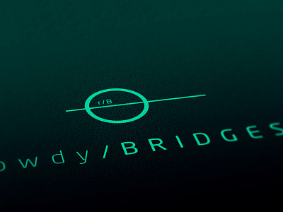 Bridges abstract black branding business cards horizon line lens logo logomark mark photography print rule of thirds technical
