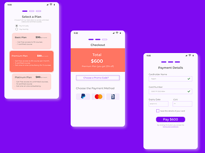 Payment Pages for App