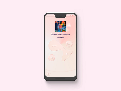 MotionLayout Disc Player ™ android motionlayout music player neumorphism ui