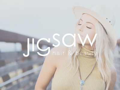 Jigsaw Hair & Beauty branding logo design visual identity