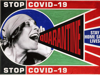 COVID-19 Poster (QUARANTINE) coronaviruspandemic covid19pandemic design illustration poster russian poster typography