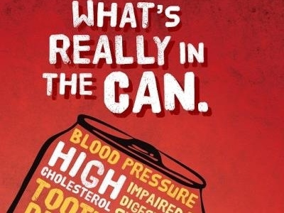 What's really in the Can coca cola diabetes risk soda typography