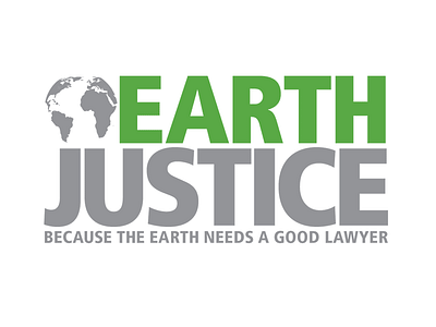 Earth Justice Logo branding company logo creative logo earth earth logo logo logo design type logo typography