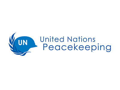 Logo: United Nations Peacekeeping blue logo peacekeeping united nations