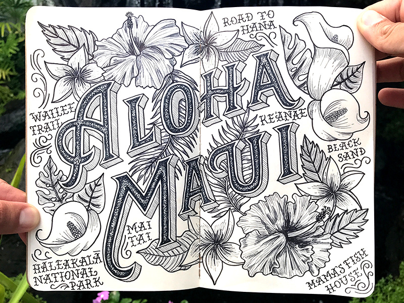 Maui by Lisa Quine on Dribbble