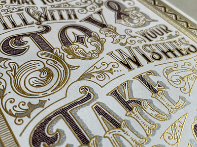 Victorian Holiday Card design details handdrawn handlettering illustration lettering pattern typography victorian vintage