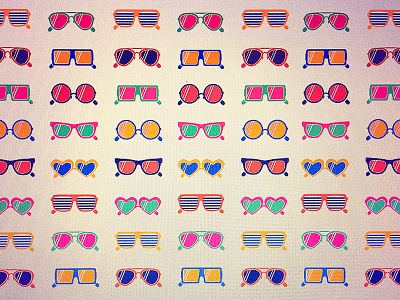 Pattern of Shades colorful glasses pattern shades sunglasses