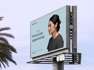 Poster exploration #2 - the talentist billboard billboard design billboard mockup billboards brand brand design brand identity branding branding design idenity identity identity branding identity design identity designer logo logo design logodesign logotype mockup