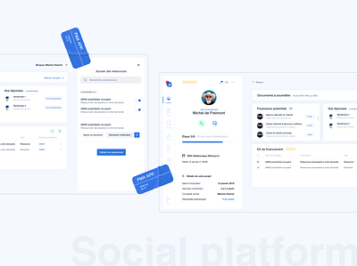 Social platform #2 - FMA animation app architecture artist branding design icon illustration invisionstudio logo minimal portfolio ui ux vector web website