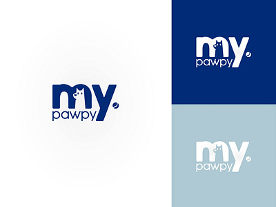 Branding exploration - Mypawpy animal app brand brand design brand identity branding branding design design dog dog logo icon illustration logo portfolio