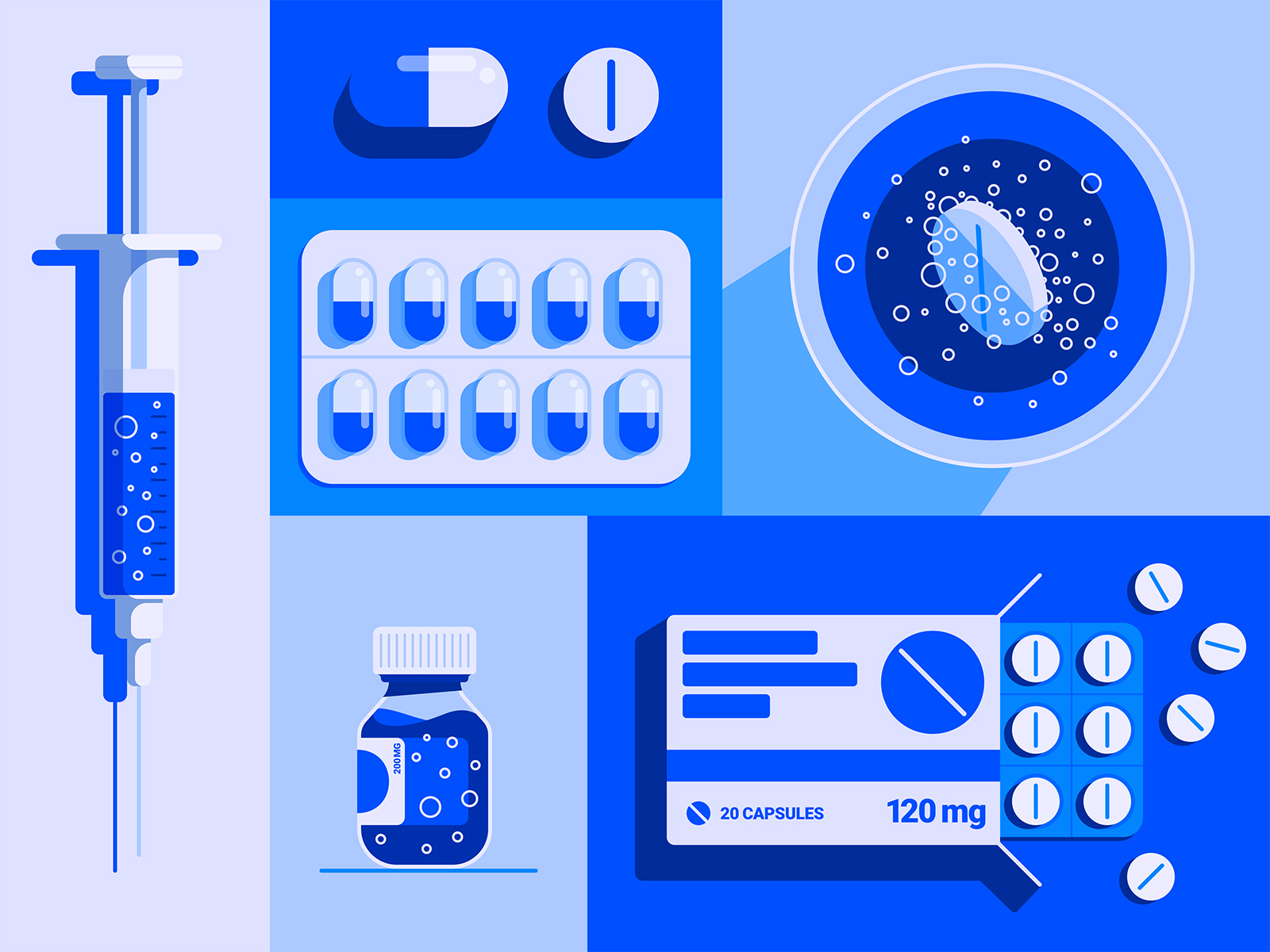 Medication Objects By Muharrem Huner On Dribbble