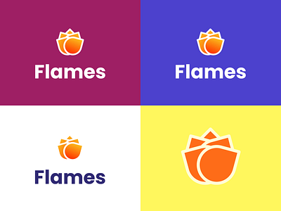 Flames Logo Exploration branding exploration figma icon illustration logo ui ux web