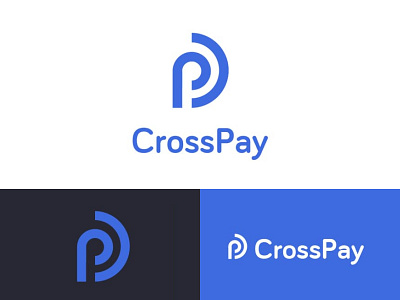 crosspay logo crosspay logo design by amina sid finance logo logodesign payment logo