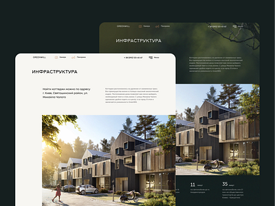 Web design for townhouses