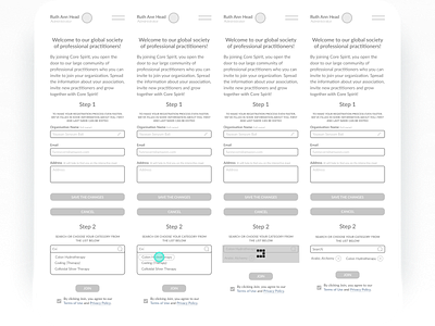 User flow for mobile cards design figma minimalism ux design web design