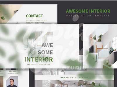 Typianesia Project 02 interior layouts powerpoint template presentation design
