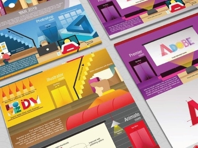 Adobe Infographic adobe creative cloud infographic design layout promotion