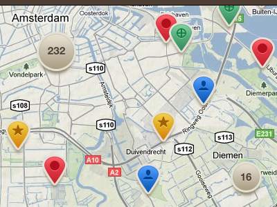 Instagram API on a map! google group instagram map mapagram maps pin pins