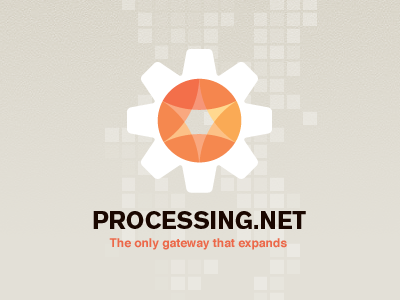 Processing.net logo logo orange processing