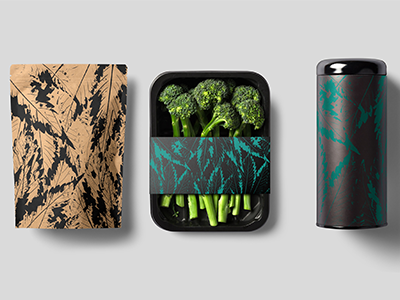 Food Leaves pattern surfacedesign