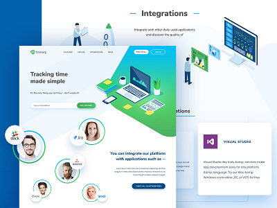 Landing Page - timecamp