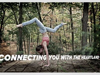 Experimental marketing artwork advertisement art direction marketing photography typography yoga