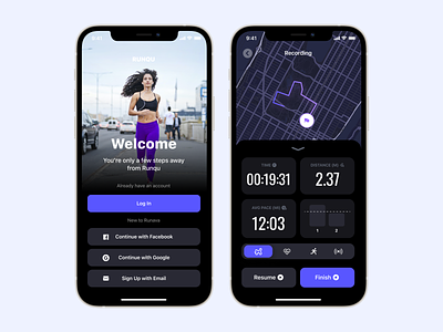 Fitness App - Running Tracker
