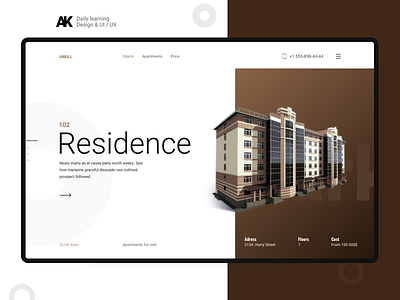 Apartment Website Design