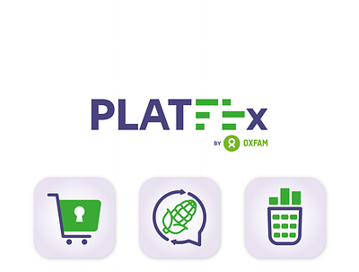 PLATFEx Icons agritech app branding design icon illustration ui ux vector