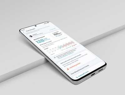 Future of Health Tech: Blood Pressure Monitor android app app design ios app ux